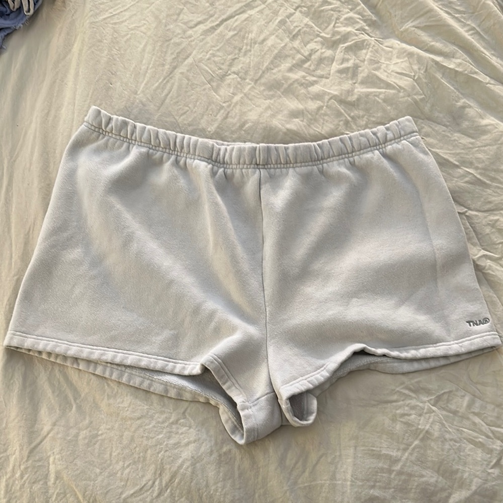 TNA Sweatfleece Perfect Fit Shorts- Gray